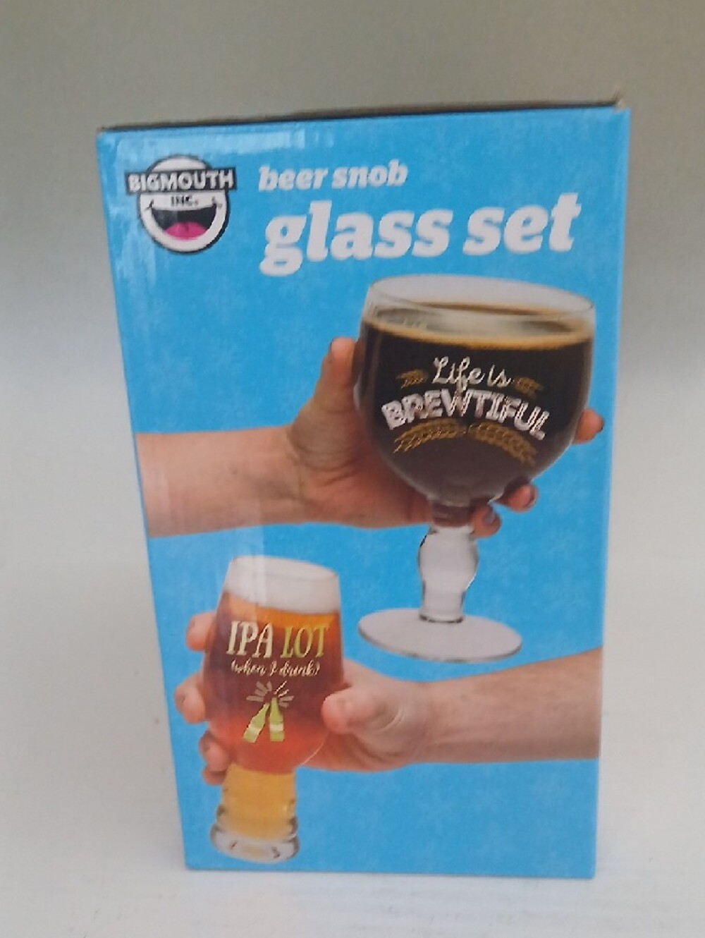 BigMouth Beer Snob Glass Set - Picture 3 of 3